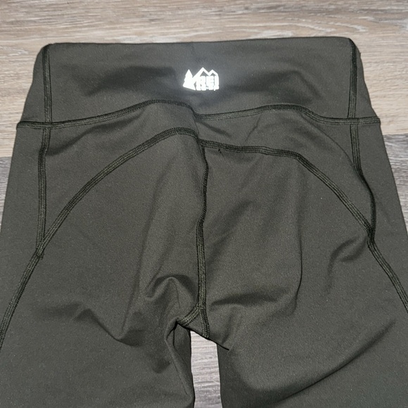 REI Green Athletic Leggings - Size Small - Picture 5 of 7